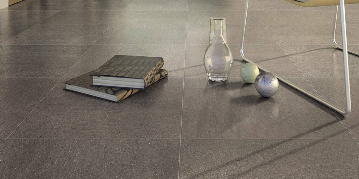 milestone basaltine nut stone look porcelain floor tile