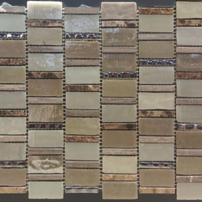 Bric-A-Brac Baking Tins / Glass Mosaic 