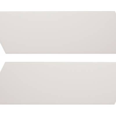 CD Chevron 2x8 White Bright & Matte