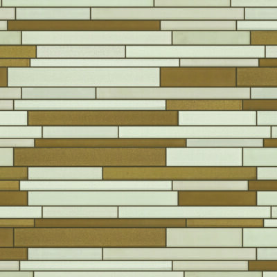 Gems Citrine Linear Mosaic - 12x12 Sheet