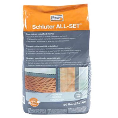 Schluter All Set thinset