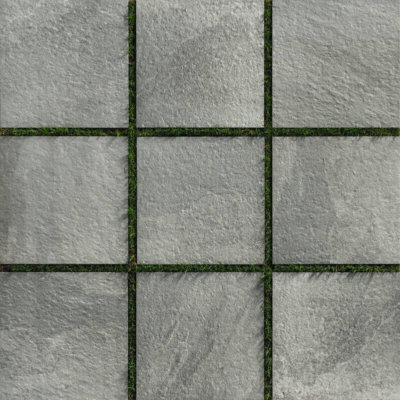 2CM Porcelain Paver - Light Grey 24x24 