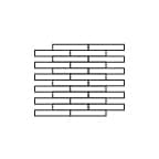 1x6 Staggered Mosaic by .