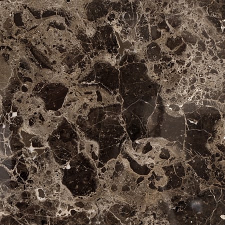 Dark Emperador Marble | by Kate-Lo Tile and Stone. 