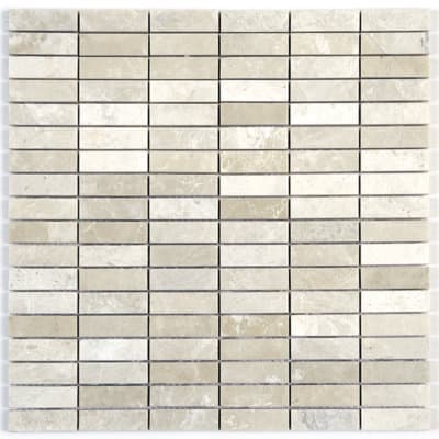 Stacked Brick Mosaic
