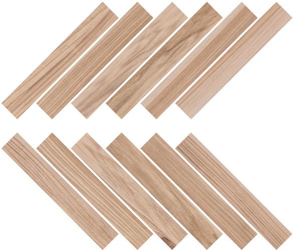 Color Body Porcelain Wood Plank Tile Koru Nest Apricot | Mirage Olympia Tile & Stone