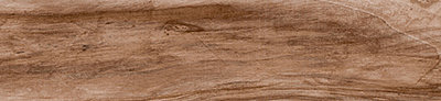 Living Wood Plank Glazed Porcelain Tile Marrone | Olympia