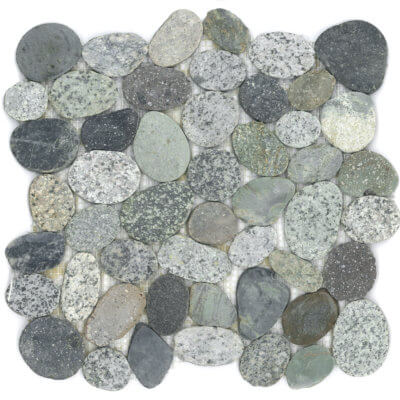 Honed Pebble Mosaic - Panu Multicolor