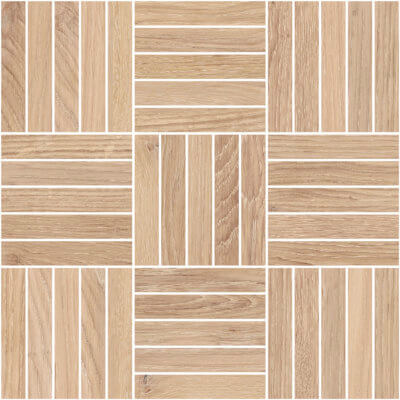 Beige Linear Mosaic