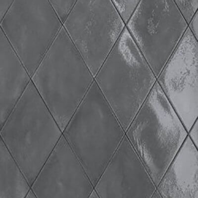 Glazed porcelain grigio ossisdi tile | marca corona