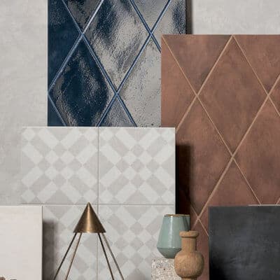 Glazed porcelain ossisdi tile | marca corona