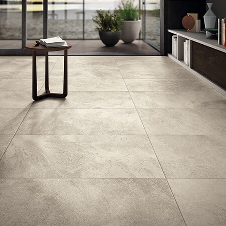 Glazed Porcelain Warm White Tile | Panaria