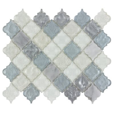 Chic Anthology Persian Arabesque metallic glass stone mosaic