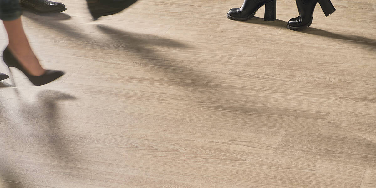 Wood look porcelain woodtouch ergon tile miele natural