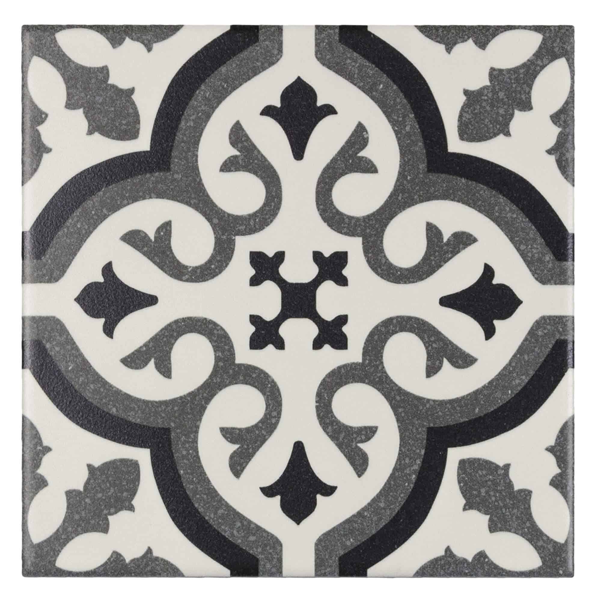 Charisma Nouveau Anthology 6x6 Porcelain Tile