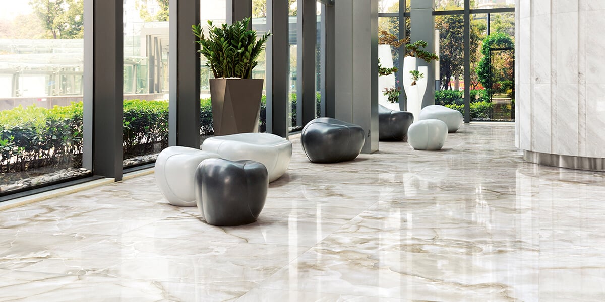 Onyx White Florim Milestone Color Base Porcelain Tile | kate-lo tile & stone