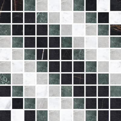 Intarsio A Dark 1x1 Graphic Mosaic