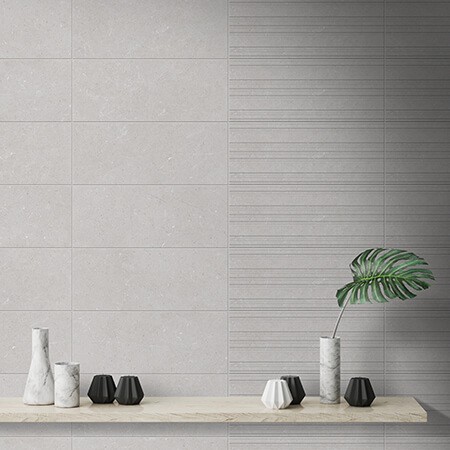 limestone glazed porcelain tile