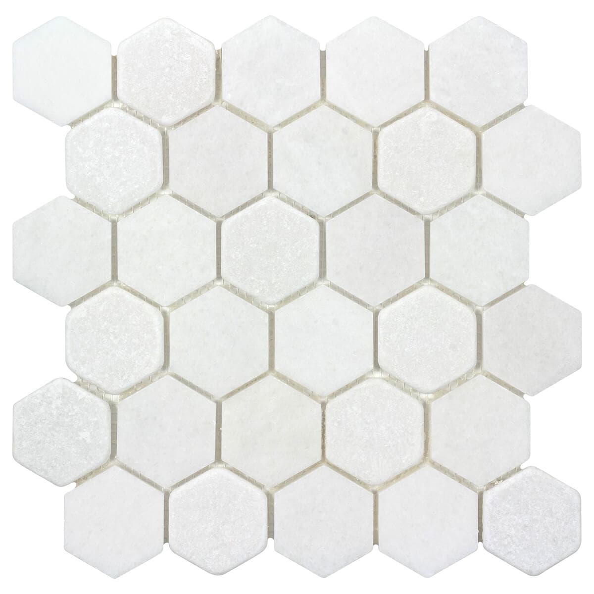 White Hex Tile