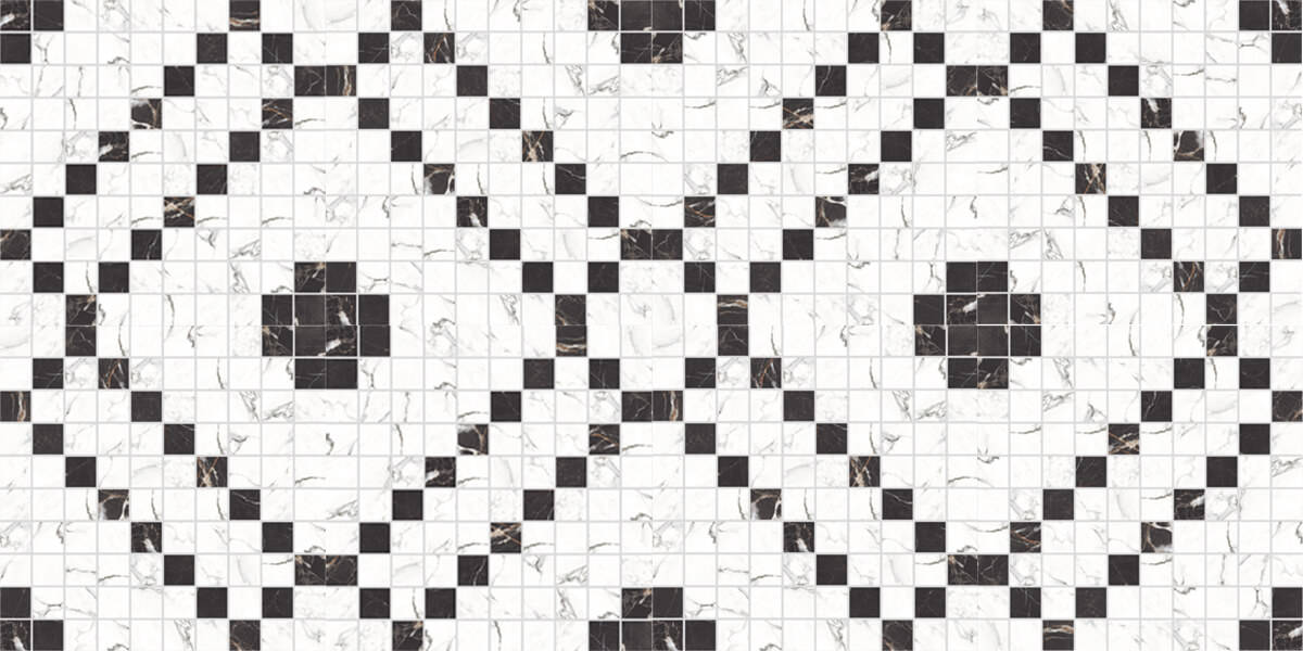 2x2 porcelain tile mosaic