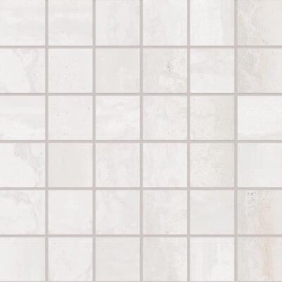 Steel White Mosaic (Natural)