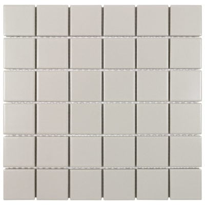 Taupe Matte 2x2 Mosaic