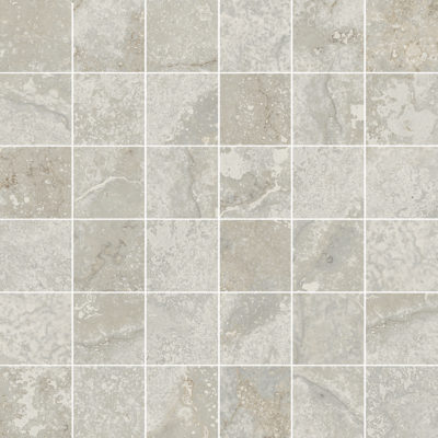 Travertino White Mosaic