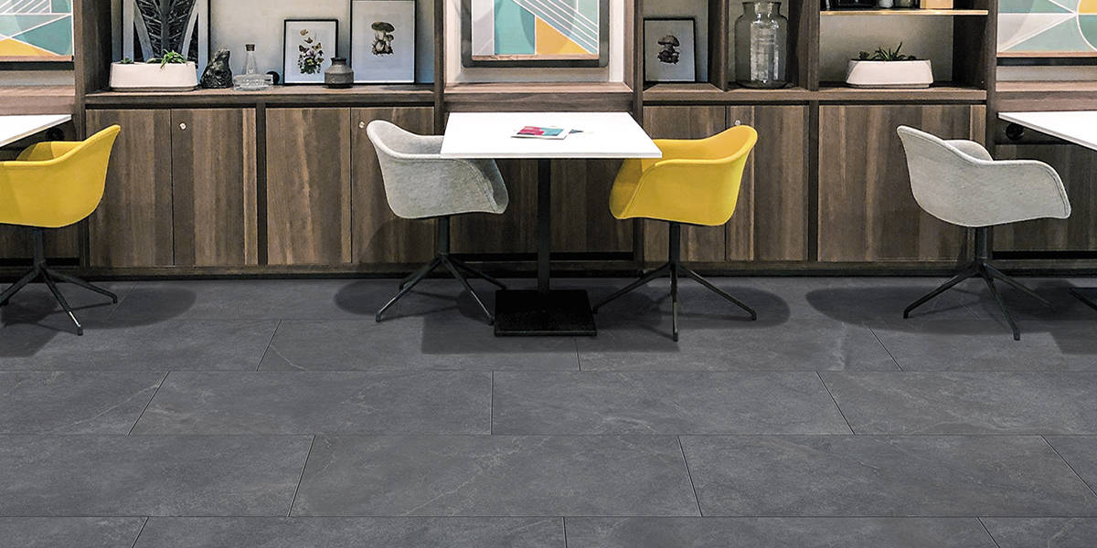color body porcelain limestone floor tile anthracite | kate-lo tile & stone