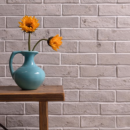 Glazed brick 2x8 tile early grey | kate-lo tile & stone