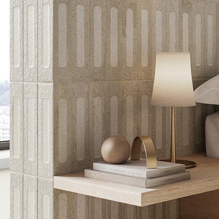 fornace moon argilla natural & bianco minarle | kate-lo tile & stone