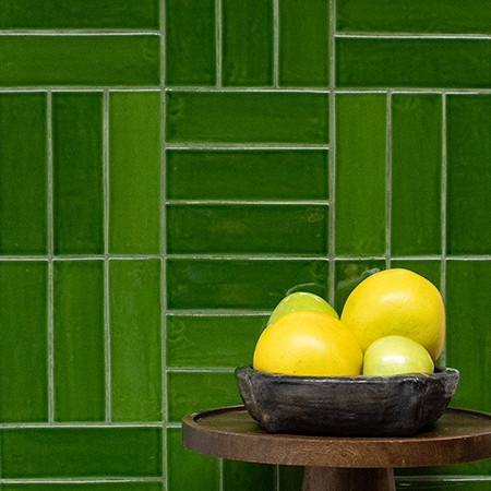 gin & tonic green glazed zellige wall tile | tantalize casasymari