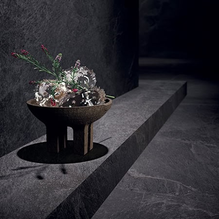 Geos Reef Charcoal Natural 24x24 & 24x48 Color Base Porcelain Tile_Olympia