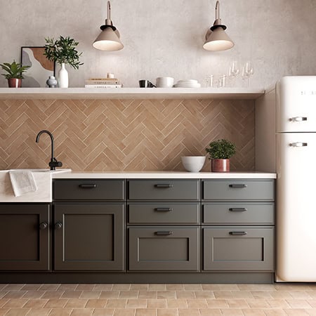 Clay Dry-Pressed Porcelain Wall & Floor Tile 450x450 | DNA Tiles Terra & Square Terra