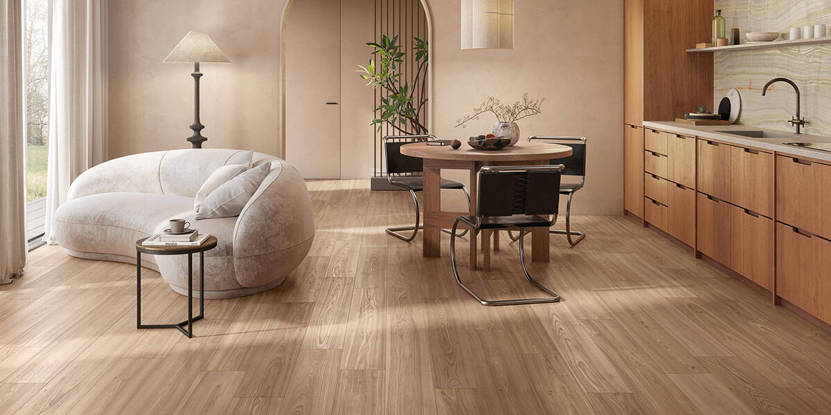 YAKISUGI-Lafaenza-8x48-Porcelain-Wood-Plank-Tile-Beige