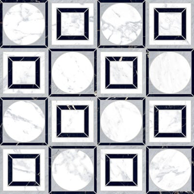 Cercles-Carres 24x48 Deco