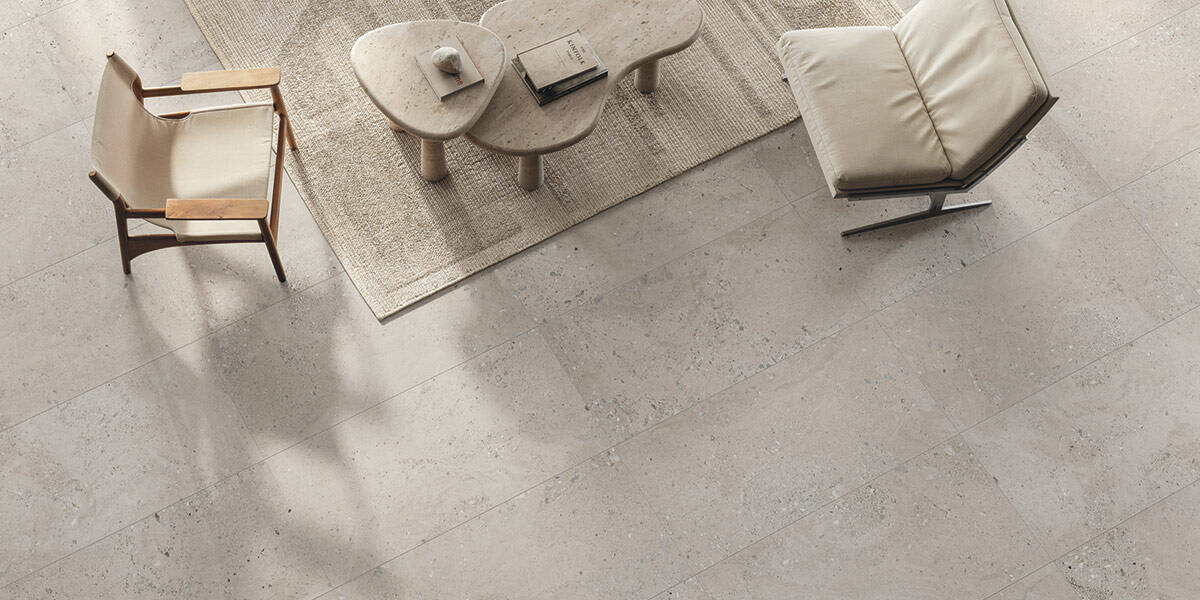 Ergon USA Shellstone Living Room Grey Porcelain
