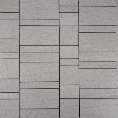Greige (Light Grey) - Mixed Mosaic