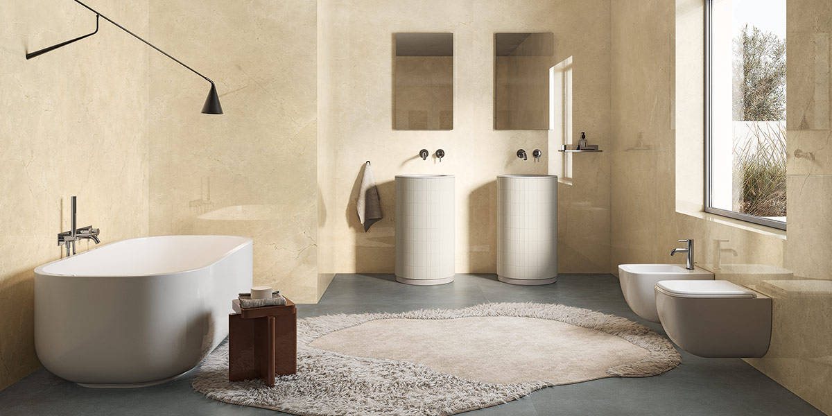 Calcis-Limestone-Porcelain-Tile-Olympia-24x48-Bathroom