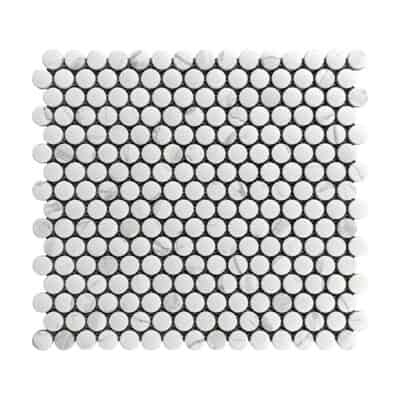 Statuario (Penny Round)