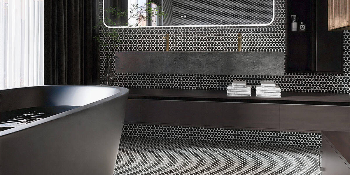 JW.CL.NMW.75-Classic-4inch-Penny-Round-Porcelain-Mosaic-Olympia-Nero-Marquina-3