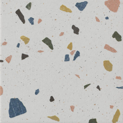 White (8x8 Terrazzo Matte)