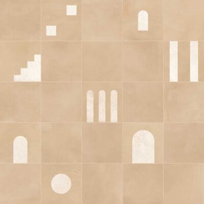Creta (Bone) - 8x8 Arch Decor